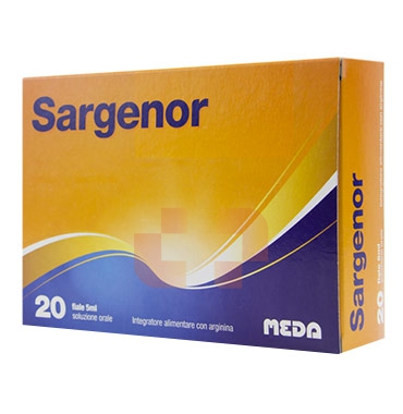 Meda Pharma Linea Benessere Energia Sargenor Integratore 20 Flaconcini 5 ml