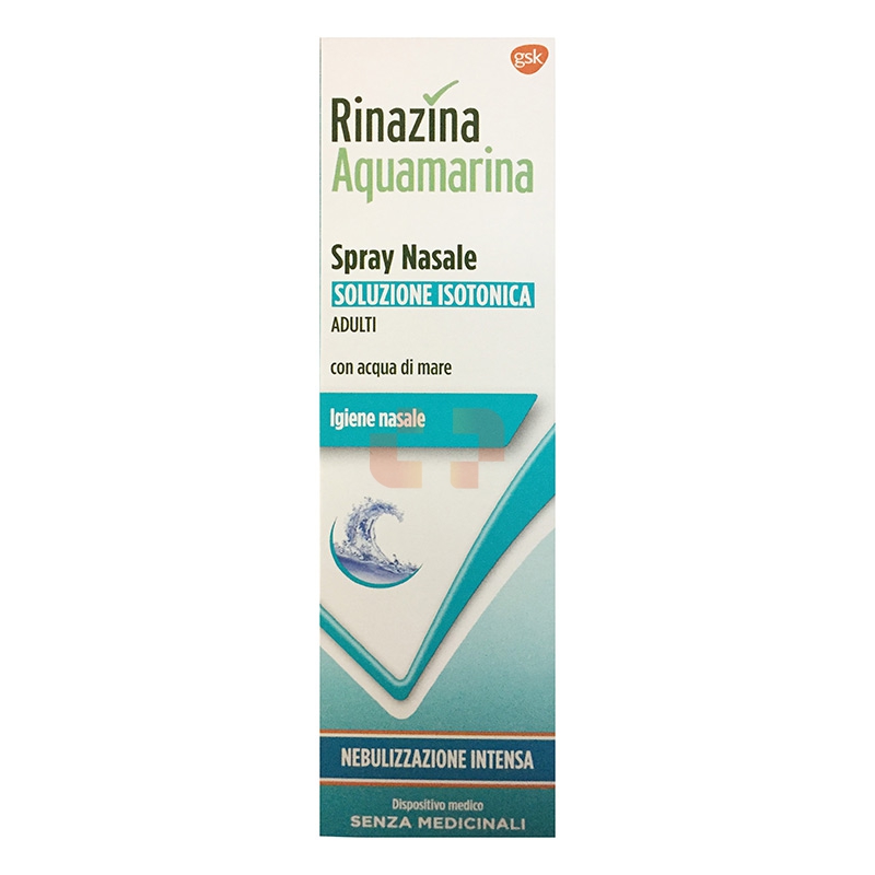 Gsk Linea Dispositivi Medici Rinazina Aquamarina Soluzione Isotonica Spray 100ml