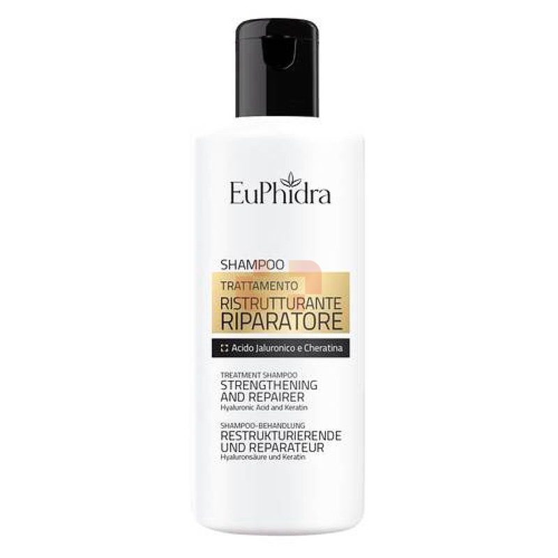 EuPhidra Linea Capelli Shampoo Trattamento Ristrutturante Riparatore 200 ml